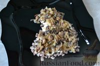 Новогодний салат с языком и грибами «Весёлая крыса»
